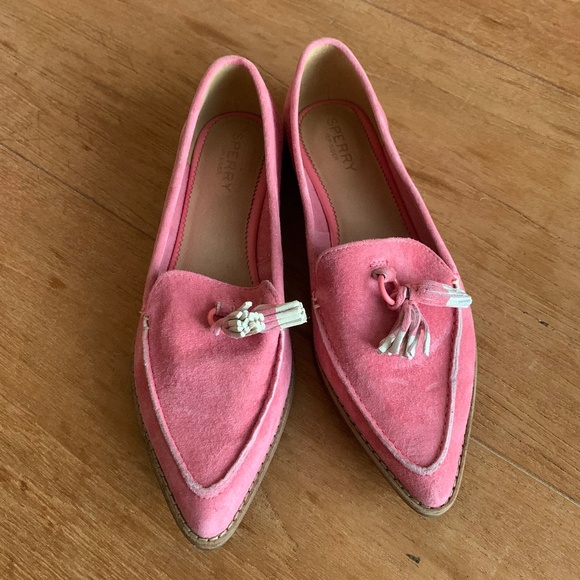 Sperry flats - 6.5US - Pink suede - Picture 1 of 3